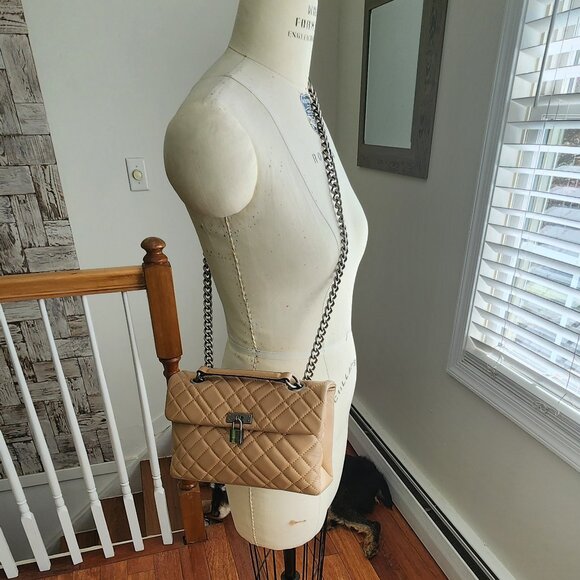 KURT GEIGER Brixton Diamond Quilted Leather Bag - Picture 2 of 16